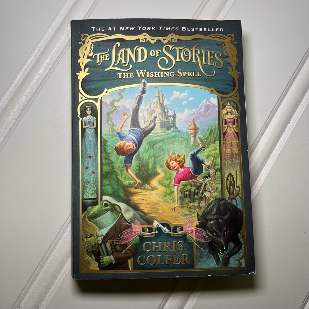 The Land of Stories: The Wishing Spell Book Chris Colfer #1 In Series 2012